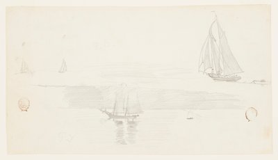 Quatre goélettes - Winslow Homer