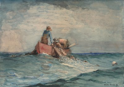 Ramener les filets, 1887 - Winslow Homer