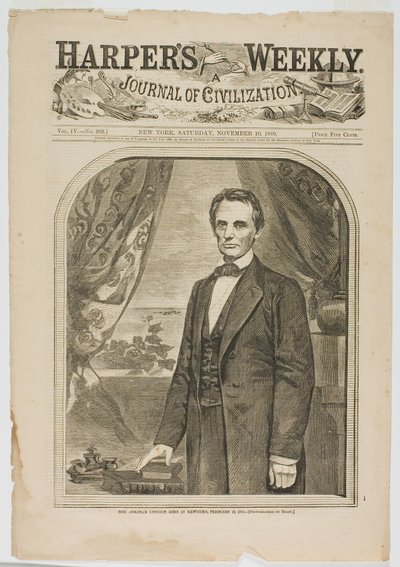 Abraham Lincoln, né dans le Kentucky le 12 février 1809 - Winslow Homer