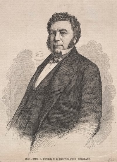 Hon. James A. Pearce, sénateur américain du Maryland, 1859 - Winslow Homer