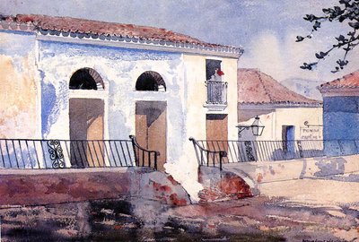 Maison à Santiago, Cuba, c.1885 - Winslow Homer