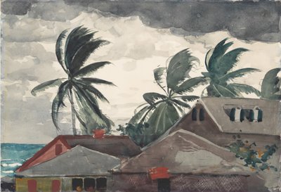 Ouragan, Bahamas, 1898 - Winslow Homer