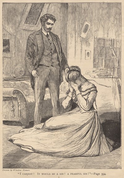 "Je ne peux pas !  Ce serait un péché !  Un péché effrayant !" - Winslow Homer