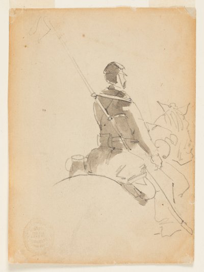Lancier à cheval - Winslow Homer