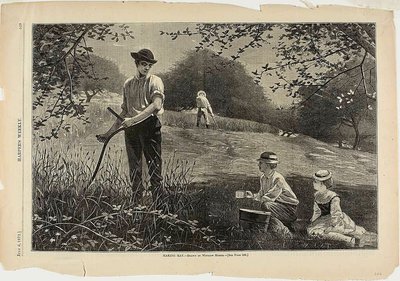 Faire du foin - Winslow Homer