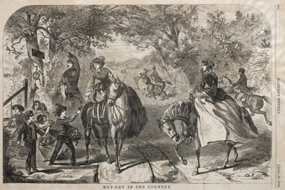 Fête du 1er mai à la campagne, 1859 - Winslow Homer