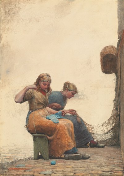 Réparation des Filets - Winslow Homer