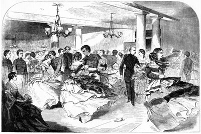 Académie militaire, The Hop, Hôtel Cozzens, 1859 - Winslow Homer