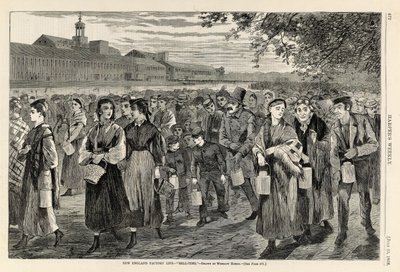 New England Factory Life - "Bell-Time", tiré de Harper
