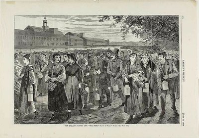 La vie en usine en Nouvelle-Angleterre - "Bell Time" (L