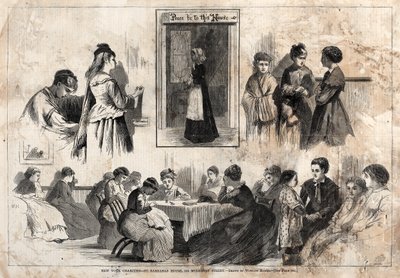 Charités de New York - Maison St. Barnabas, 304 Mulberry Street, 1874 - Winslow Homer