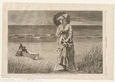 Sur la plage - Deux font compagnie, trois non - Winslow Homer