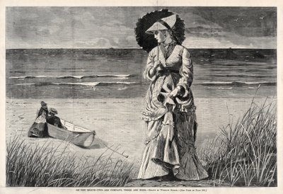 Sur la plage - Deux c