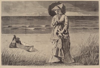 Sur la plage - Deux c