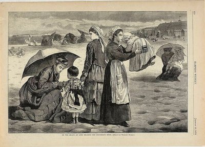 Sur la plage de Long Branch - L