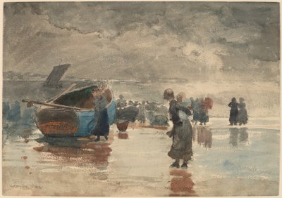Sur les sables - Winslow Homer