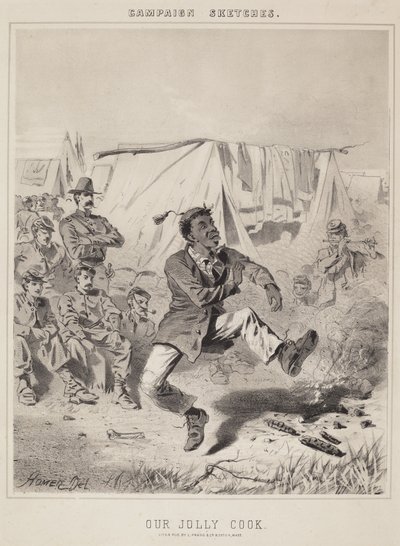 Notre joyeux cuisinier Esquisses de campagne - Winslow Homer