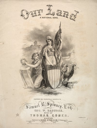 Our Land - Sheet Music Cover - Winslow Homer