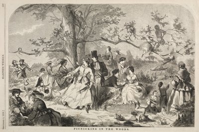 Pique-nique dans les bois, 1858 - Winslow Homer