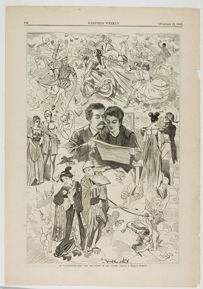 La Saint-Valentin - Une histoire ancienne dans tous les pays - Winslow Homer