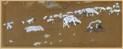 Moutons, 1878 - Winslow Homer