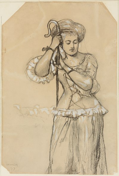 Bergère, 1877 - Winslow Homer