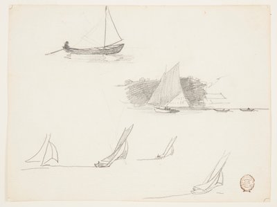 Six études de voiliers - Winslow Homer