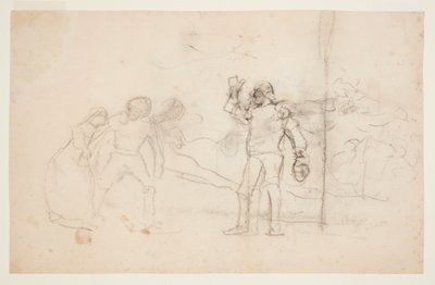 Esquisse pour "Le Naufrage" - Winslow Homer