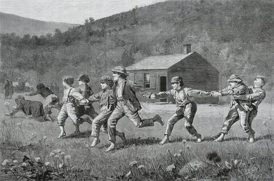 Snap-the-Whip, du Harpers Weekly, 20 septembre 1873 - Winslow Homer