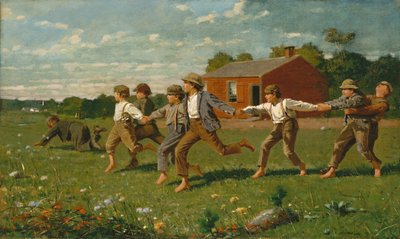 Attrape la ficelle - Winslow Homer