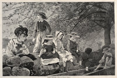 Fleurs de printemps - Winslow Homer