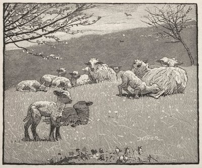 Agneau de printemps - Winslow Homer