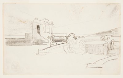 Étude pour "Projecteur, entrée du port, Santiago de Cuba" - Winslow Homer