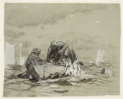 Étude pour "Le Filet de Harengs" - Winslow Homer