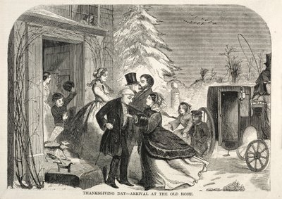 Jour de Thanksgiving - Arrivée à l