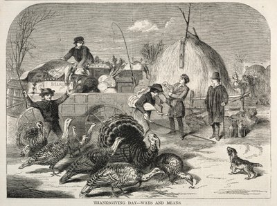 Jour de Thanksgiving - Moyens et méthodes, 1858 - Winslow Homer