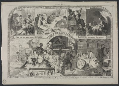 Jour de Thanksgiving, 1860 - Les Deux Grandes Classes de la Société, 1860 - Winslow Homer