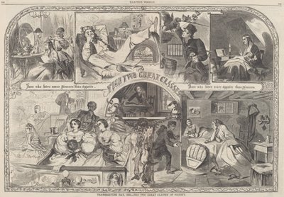 Jour de Thanksgiving - Les deux grandes classes de la société - Winslow Homer