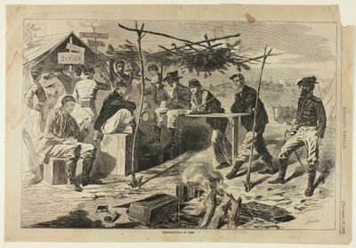 Thanksgiving au camp - Winslow Homer
