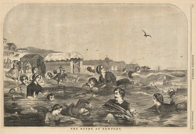 Le bain à Newport, de Harper - Winslow Homer