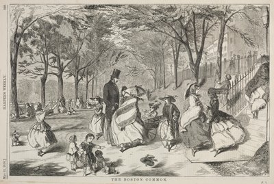 Le Boston Common, 1858 - Winslow Homer