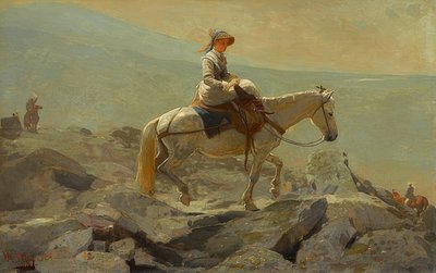 Le sentier des brides, Montagnes Blanches. 1868 - Winslow Homer