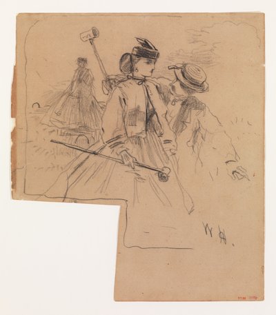 Les joueurs de croquet - Winslow Homer