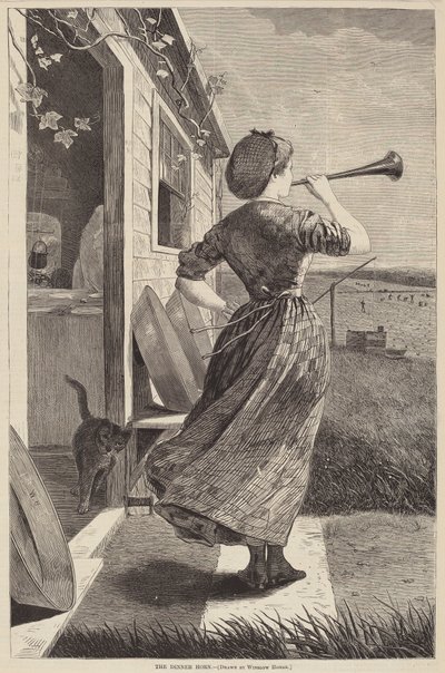 Le cor de dîner - Winslow Homer