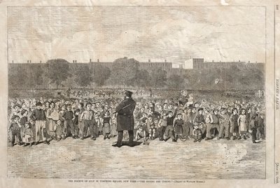 Le 4 juillet à Tompkins Square, New York - "The Sogers Are Coming" (Les Sogers arrivent) - Winslow Homer