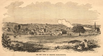 La nouvelle ville de Belmont, Massachusetts, 1859 - Winslow Homer