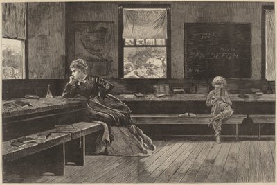 La récréation de midi - Winslow Homer