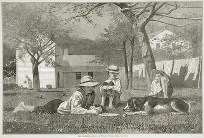 La pause de midi - Winslow Homer