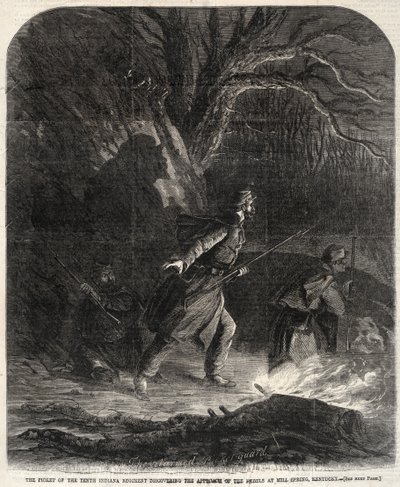 Le piquet du dixième régiment de l