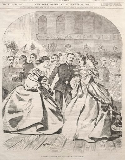 Le bal russe - Dans la salle à manger - Winslow Homer